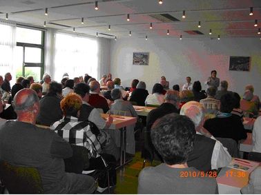 Zuhöhrer beim Vortrag "Vorsorgevollmacht"